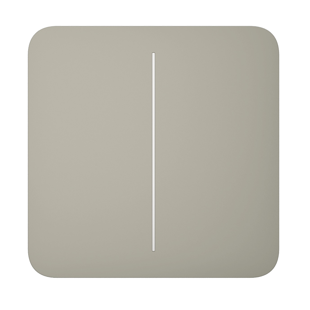 Вимикач Ajax LightSwitch 2-gang Olive двоклавішний — изображение 2