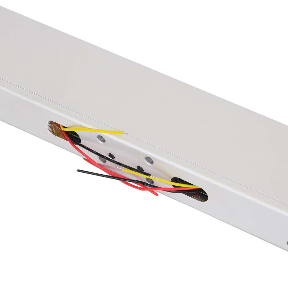 Електромагнітний замок для двостулкових дверей Yli Electronic YM-280ND(LED)-DS зі світловою індикацією, датчиком стану замка і дверей для системи контролю доступу — изображение 4