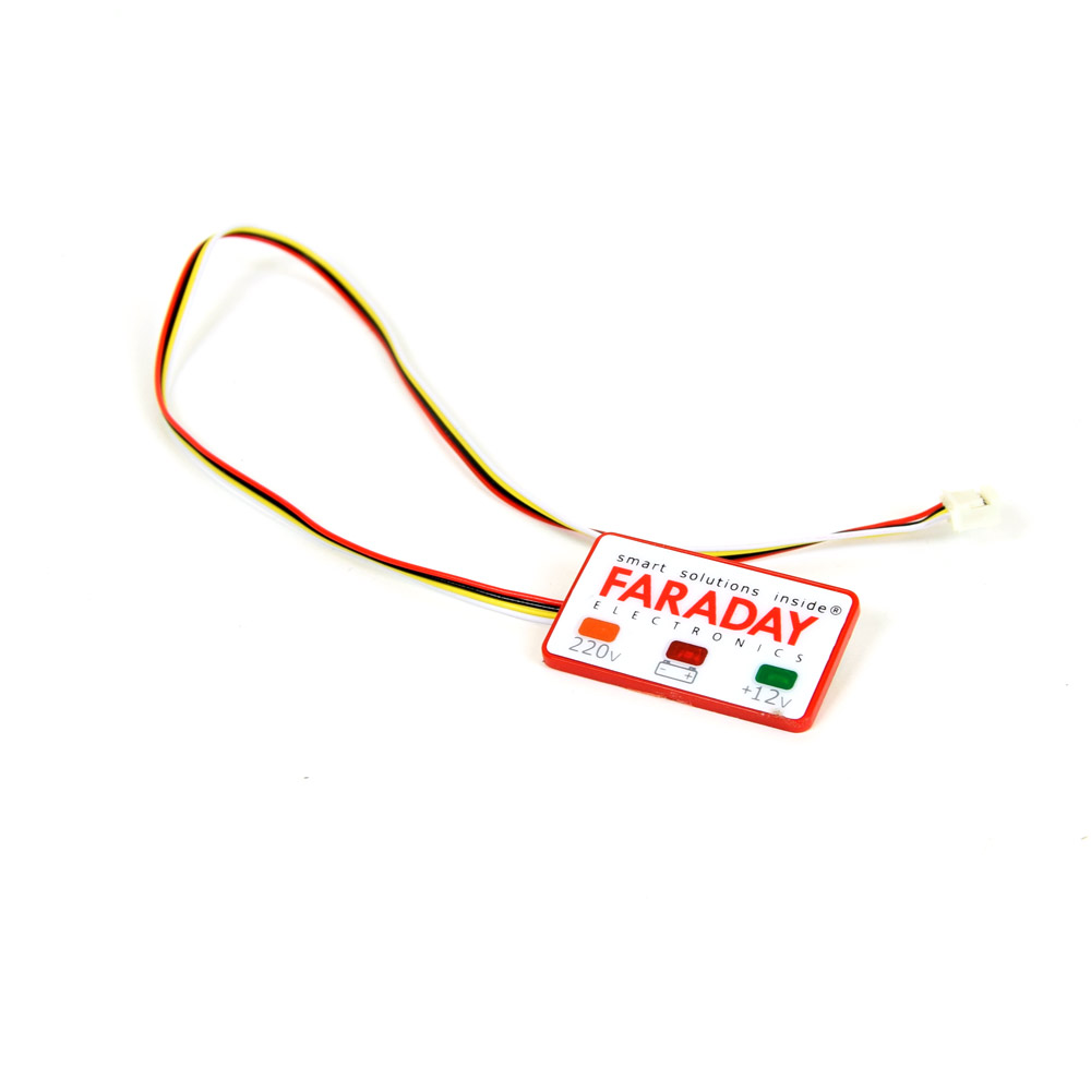 Зовнішня індикація Faraday Electronics 3 LED UPS індикатор — изображение 2