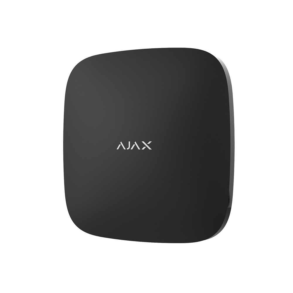 Інтелектуальна централь Ajax Hub Plus black з підтримкою 2 SIM-карт і Wi-Fi — изображение 2