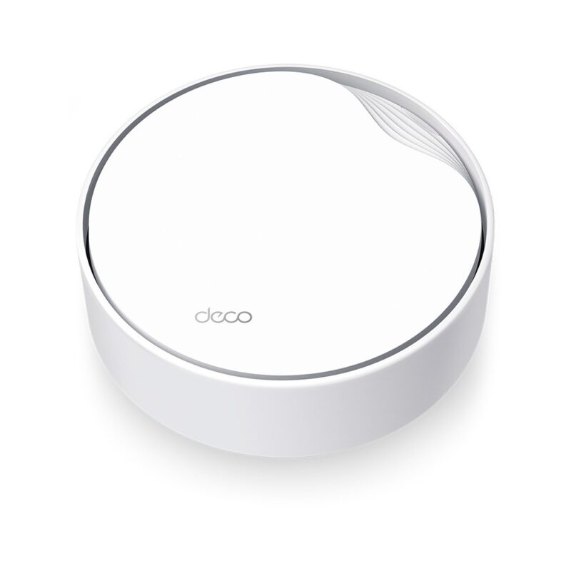 Маршрутизатор TP-LINK Deco X50-PoE (1-pack) MESH система AX3000 1xGE LAN/WAN 1x2,5GE LAN/WAN MU-MIMO OFDMA MESH