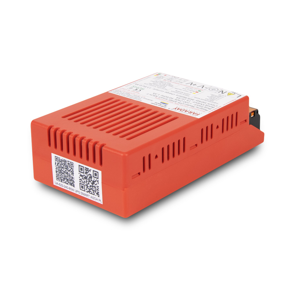 Безперебійний блок живлення Faraday Electronics 85W UPS Smart ASCH PL під акумулятор 12-18А·год в пластиковому корпусі — изображение 2
