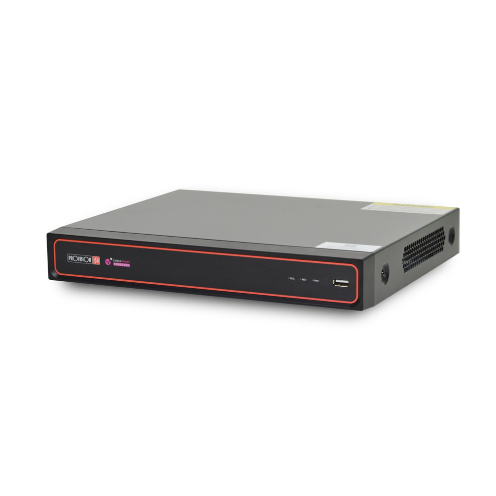 IP-відеореєстратор 8-канальний Provision-ISR NVR8-8200N-V2 з AI відеоаналітикою для систем відеоспостереження