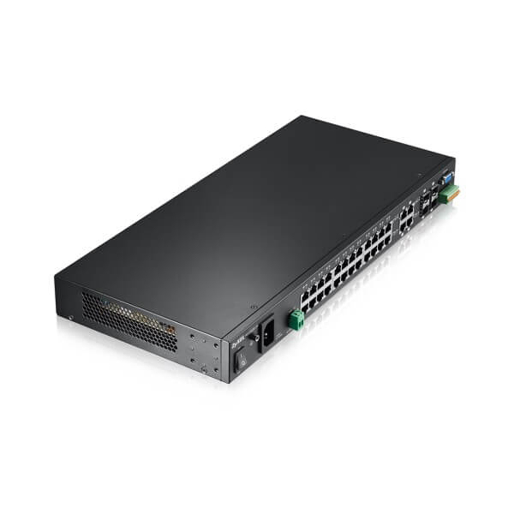 Комутатор ZyXEL MGS3520-28-L2 гігабітний 28-портовий — изображение 3