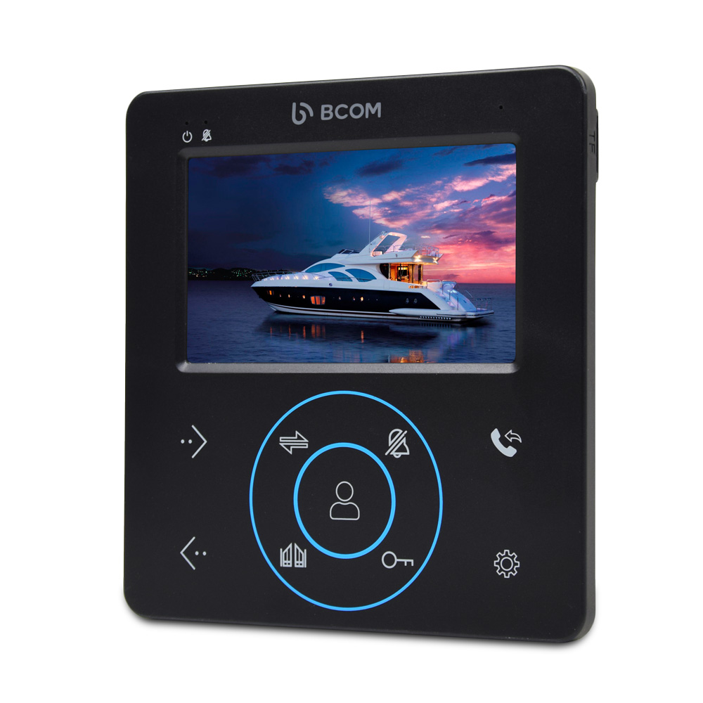 Відеодомофон 4" BCOM BD-480 Black — изображение 2