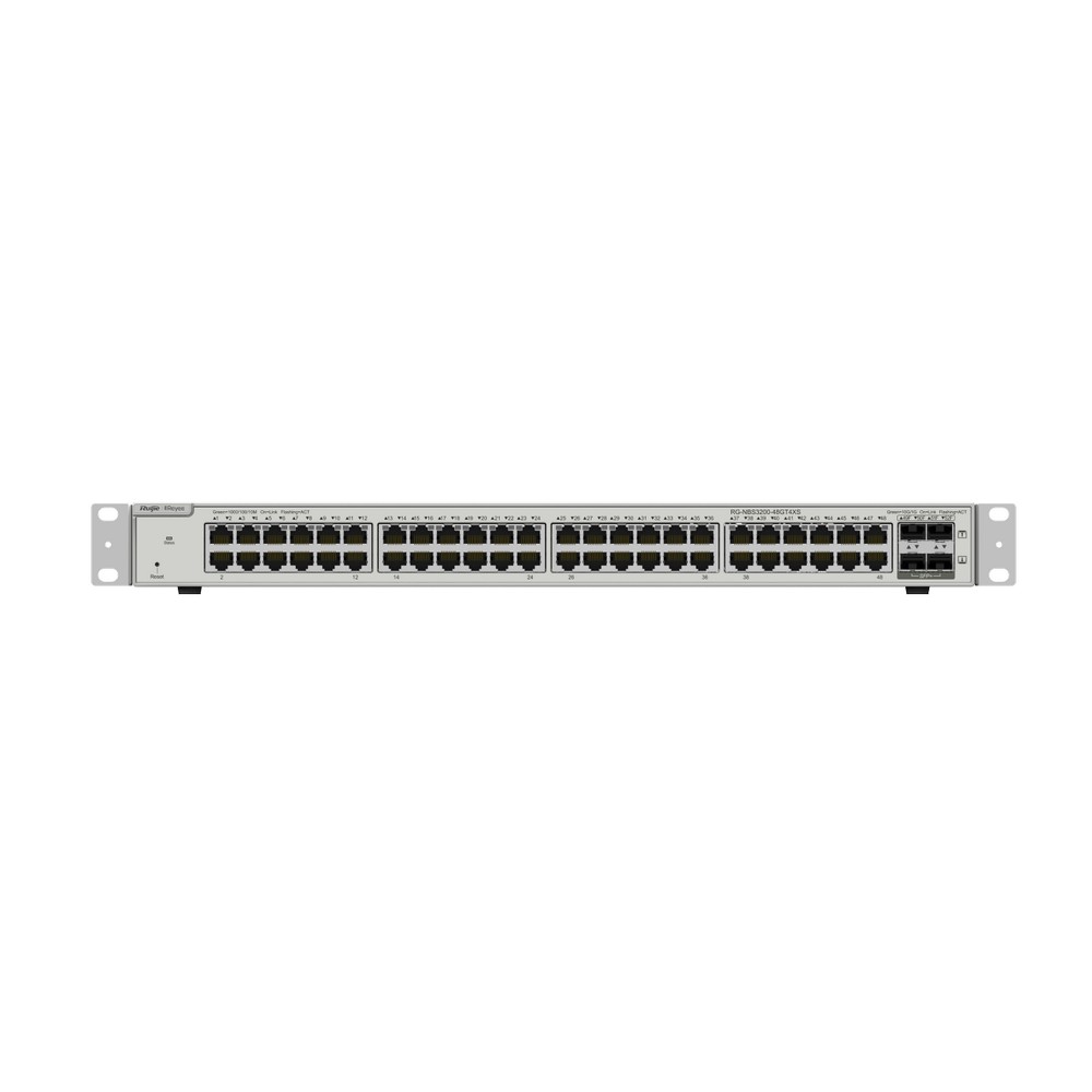Комутатор Ruijie Reyee RG-NBS3200-48GT4XS керований 52-портовий без PoE