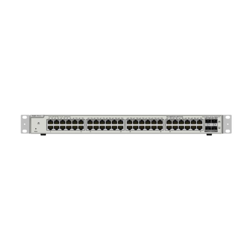 Комутатор Ruijie Reyee RG-NBS5200-48GT4XS керований (L3) 52-портовий без PoE