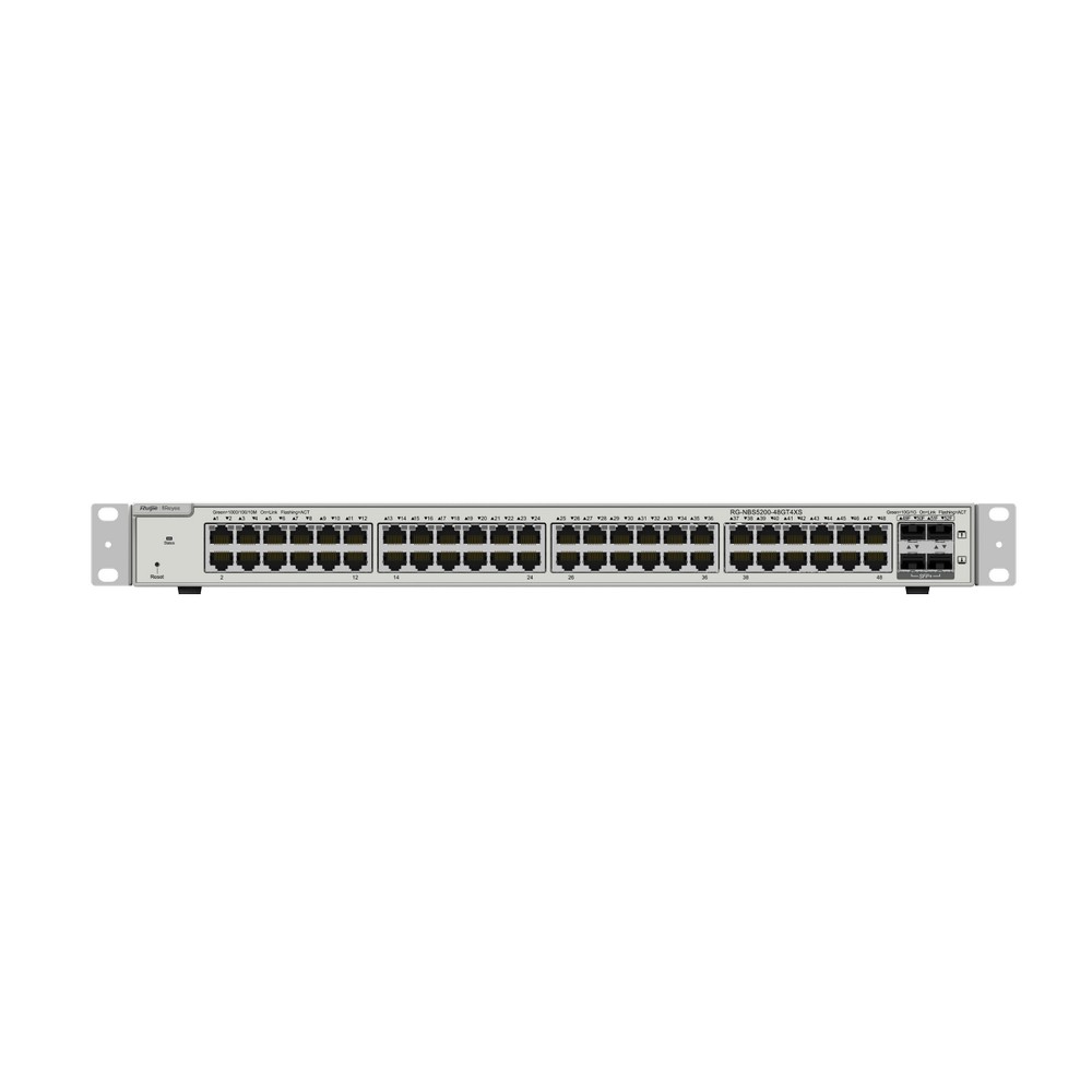 Комутатор Ruijie Reyee RG-NBS5200-48GT4XS керований (L3) 52-портовий без PoE
