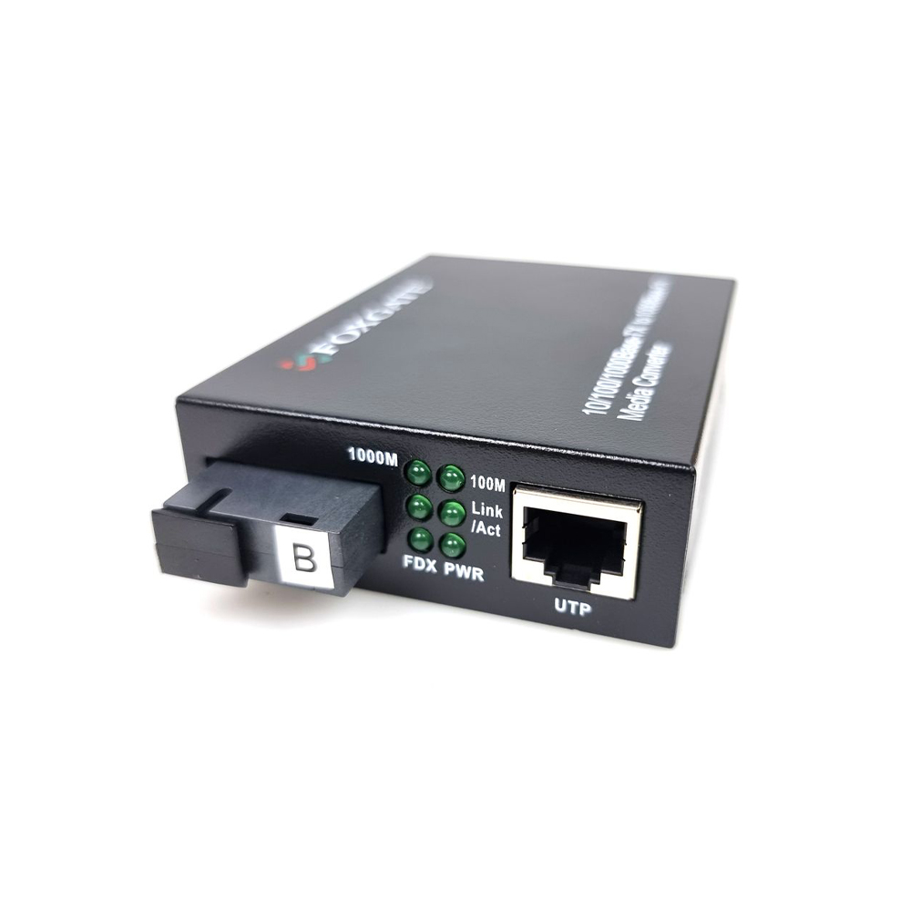 Медіаконвертер FoxGate EC-Q-1G-1SM-1550nm-20 км — изображение 3