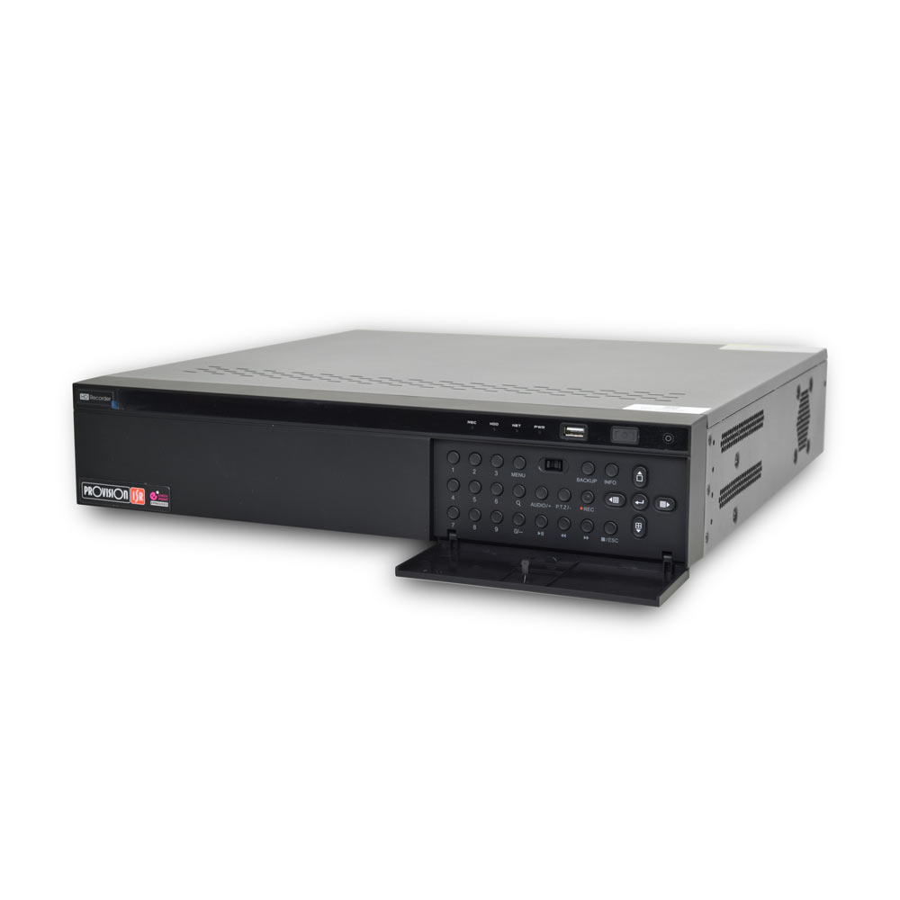 IP-відеореєстратор 64-канальний Provision-ISR NVR16-641600RFAN(2U) з розпізнаванням облич для систем відеоспостереження — изображение 2