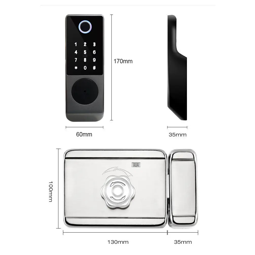 Розумний біометричний замок SEVEN LOCK SL-7770BF — изображение 4