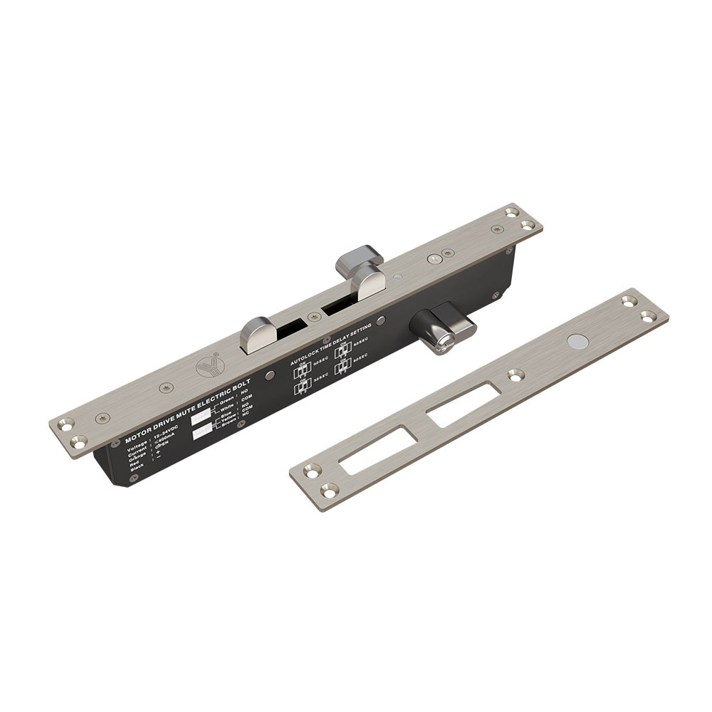 Електроригельний замок Yli Electronic YB-241DMD (LED) врізний із подвійним ригелем для системи контролю доступу — изображение 2