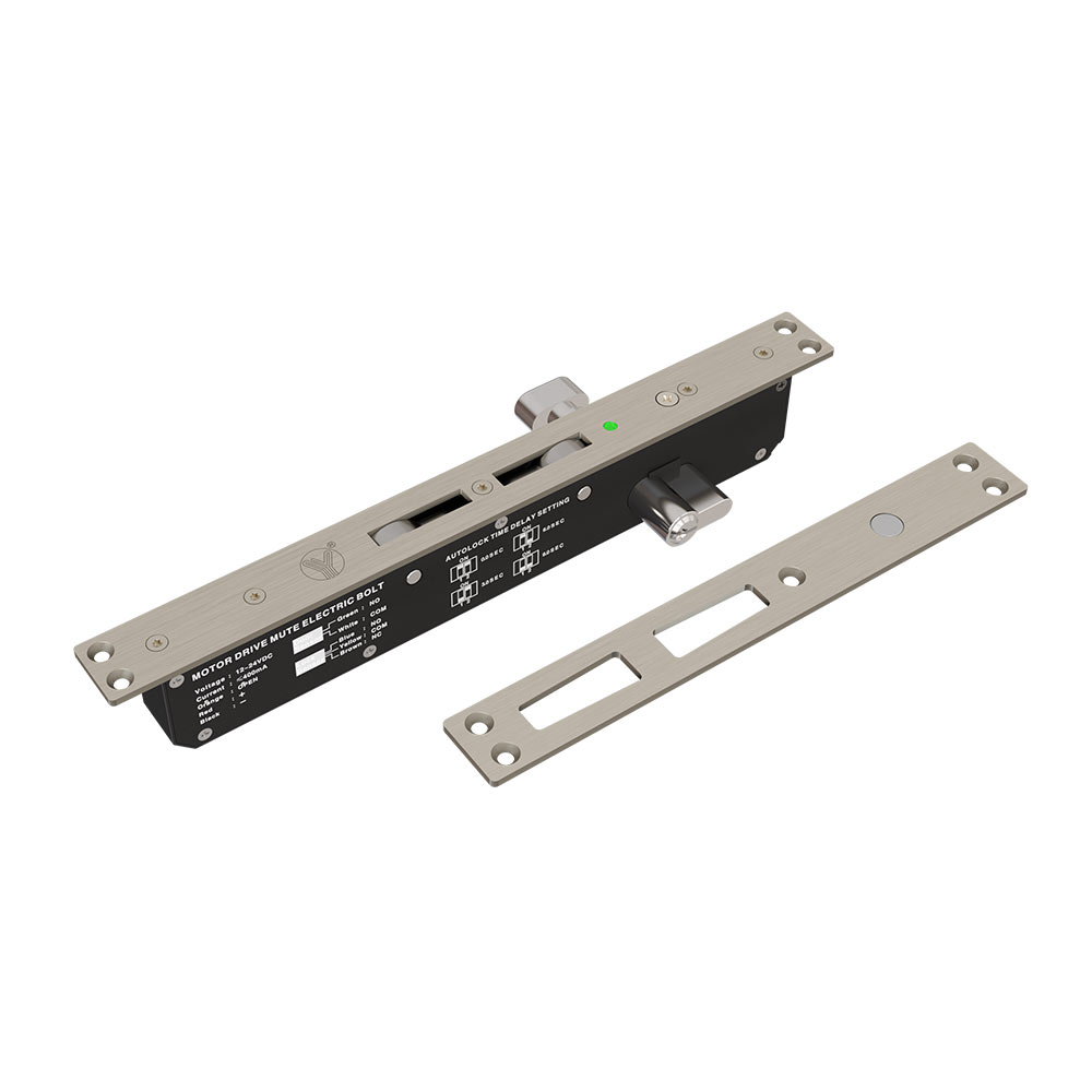 Електроригельний замок Yli Electronic YB-241DMD (LED) врізний із подвійним ригелем для системи контролю доступу — изображение 3
