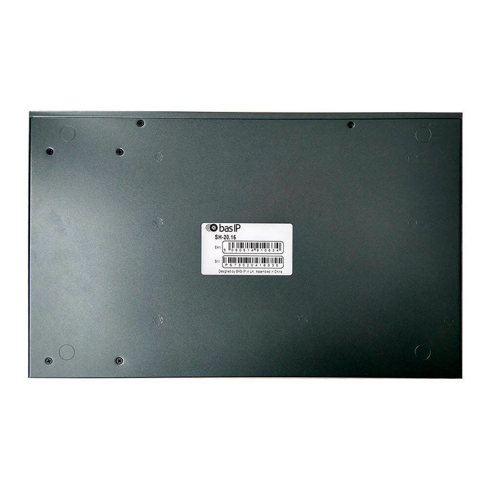 PoE-комутатор Bas-IP SH-20.16 16-портовий некерований — изображение 4