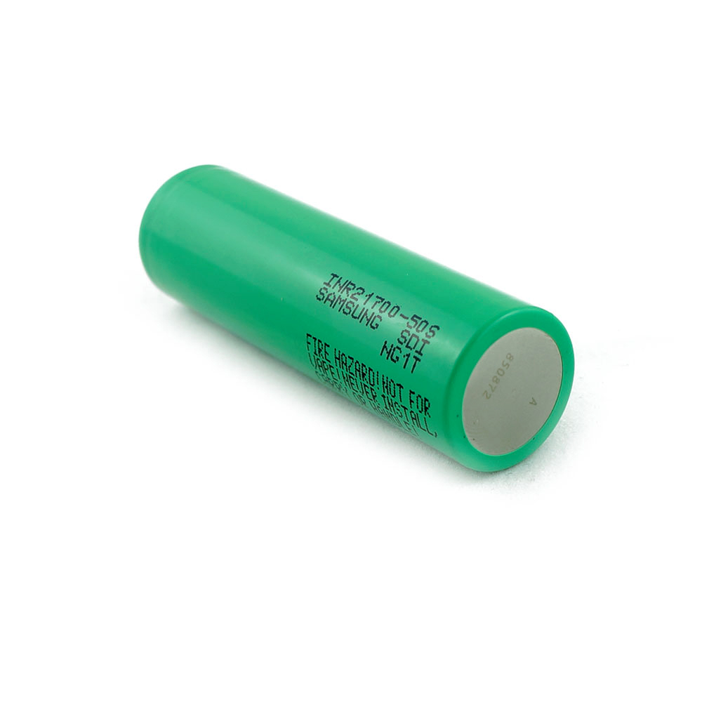 Акумулятор Li-ion 21700 Samsung INR21700-50S SDI 5000 мА·год 3,6 В 25 А (45 А) — изображение 2