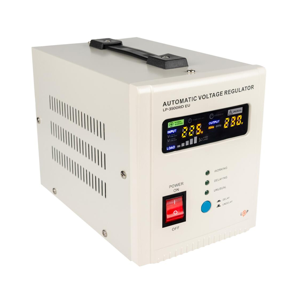 Стабілізатор напруги Logicpower LP-3500RD EU (2100Вт/7 ступ) — изображение 3
