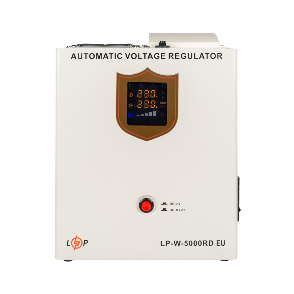Стабілізатор напруги Logicpower LP-W-5000RD EU (3000Вт/7 ступ)