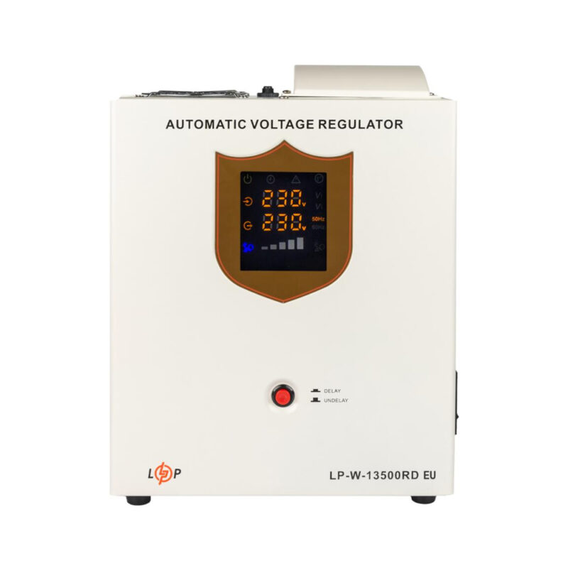 Стабілізатор напруги Logicpower LP-W-13500RD EU (8100Вт/7 ступ)