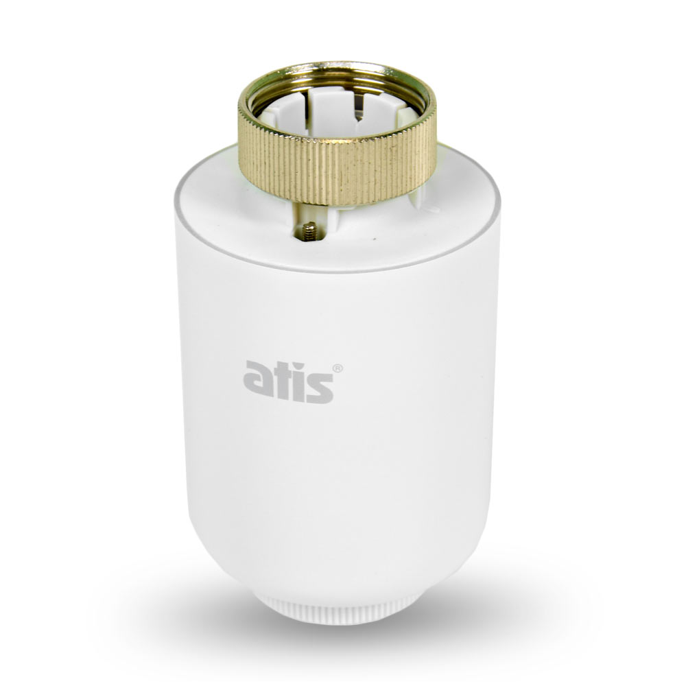 Радіаторний терморегулятор ATIS AT-400T із Zigbee 3.0 та підтримкою застосунку Tuya Smart — изображение 2