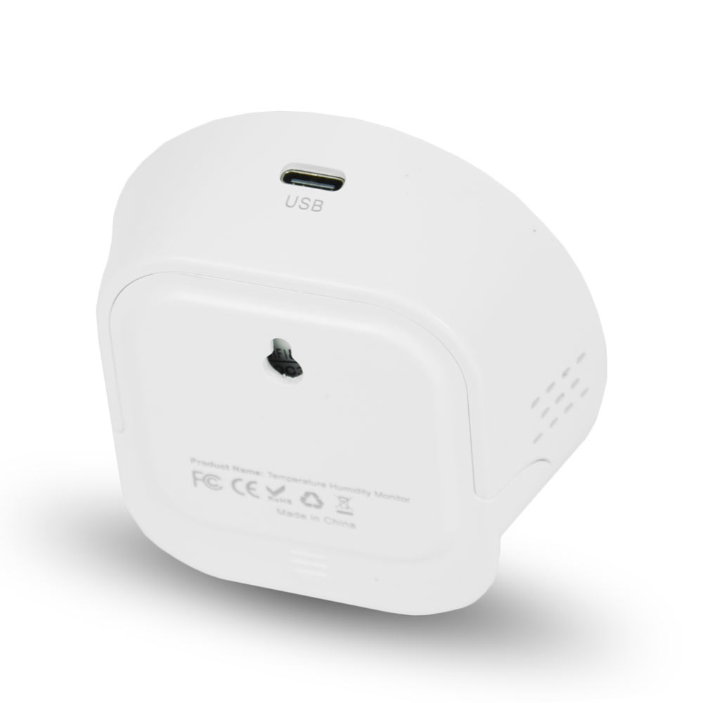 Датчик температури та вологості ATIS 600T із дисплеєм, Wi-Fi та підтримкою Tuya Smart — изображение 2
