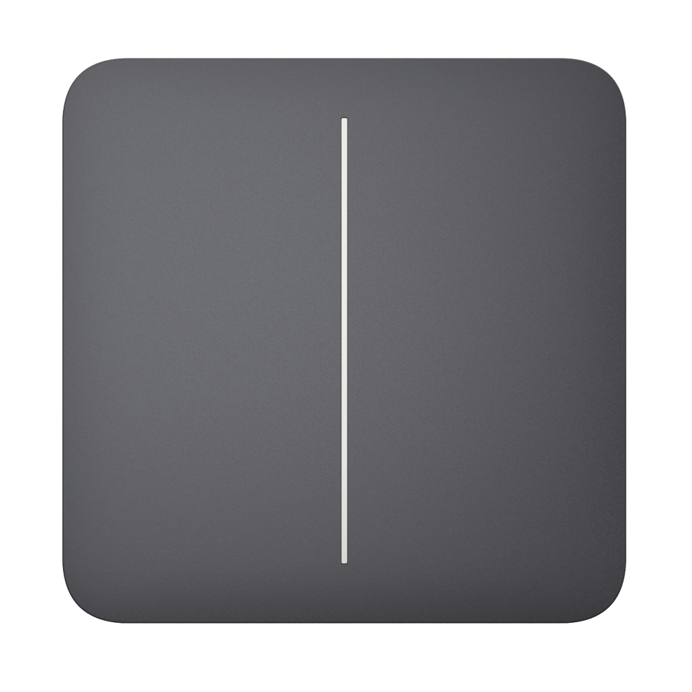 Вимикач Ajax LightSwitch 2-gang Graphite двоклавішний — изображение 2
