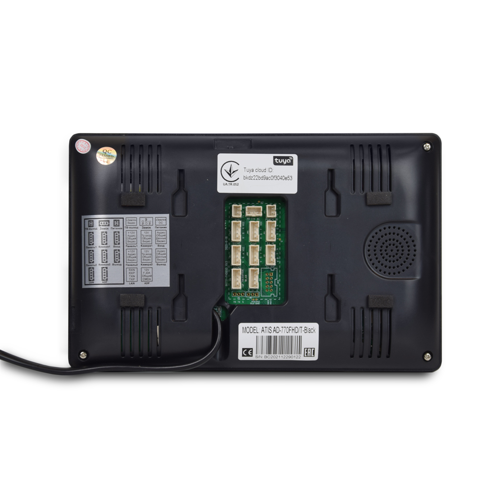 Wi-Fi відеодомофон 7" ATIS AD-770FHD/T-Black з підтримкою Tuya Smart — изображение 2