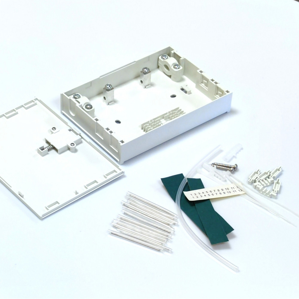 Абонентська розетка/бокс LW FTTH, для 4xSC simplex/ LC duplex прохідна — изображение 4