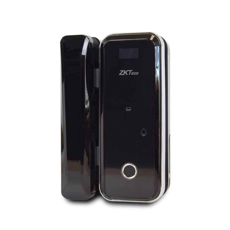 Smart замок ZKTeco GL300 right для скляних дверей зі сканером відбитку пальця і зчитувачем Mifare