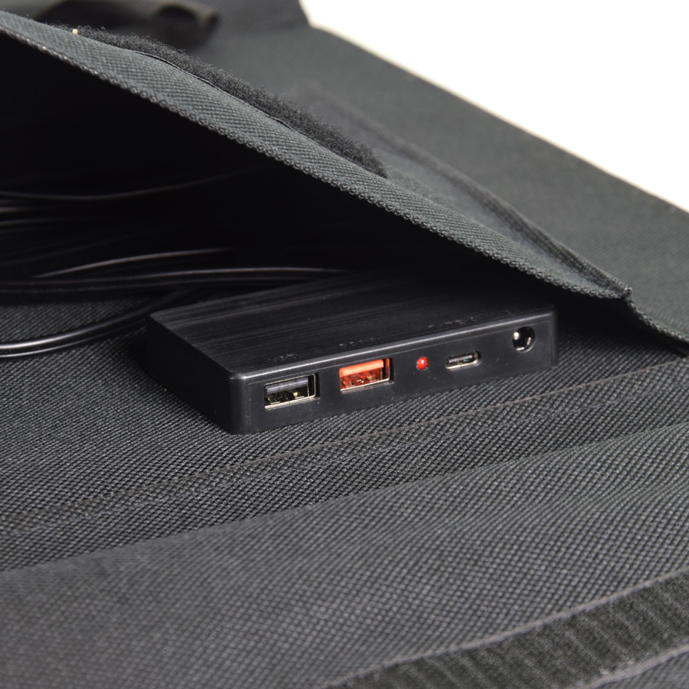 Портативна сонячна панель New Energy Technology 100W Solar Charger — изображение 4
