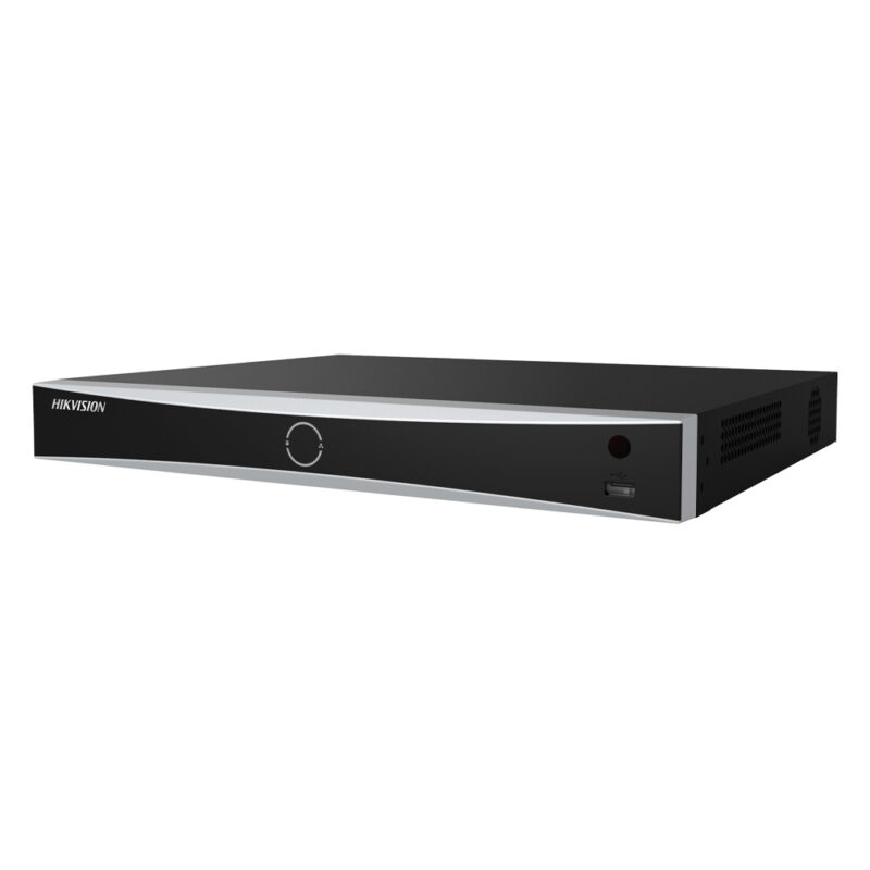 IP-відеореєстратор 8-канальний з PoE Hikvision DS-7608NXI-K2/8P(D) з відеоаналітикою для систем відеоспостереження