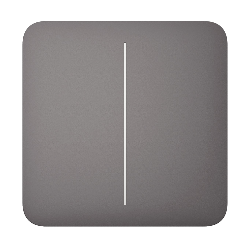 Вимикач Ajax LightSwitch 2-gang Grey двоклавішний — изображение 2