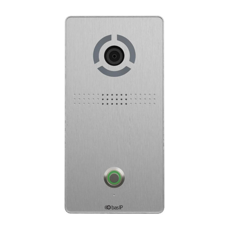 IP панель виклику Bas-IP AV-04SD silver для IP-домофонів