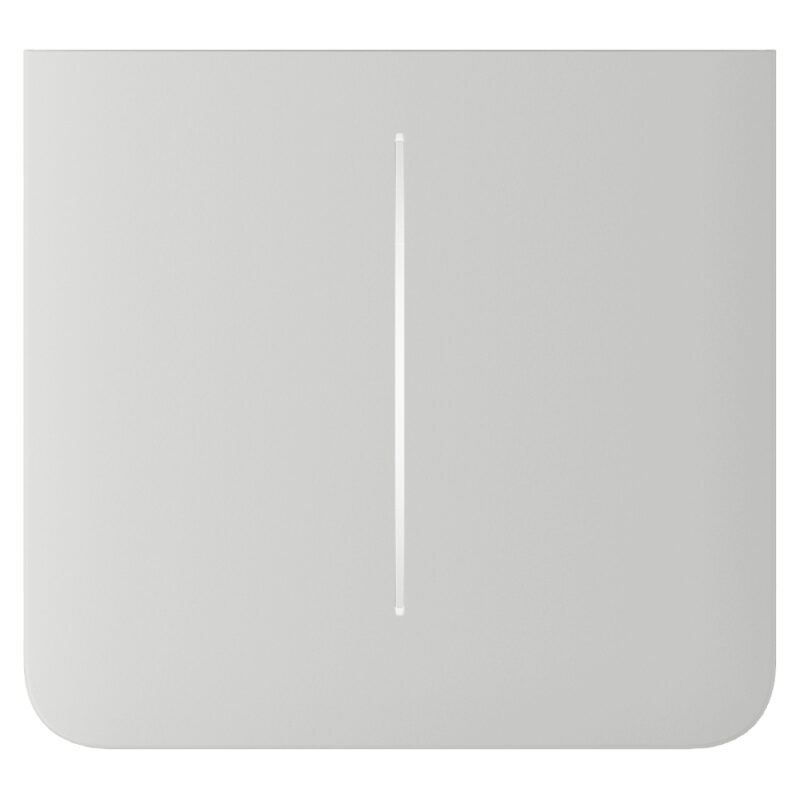 Кнопка Ajax SideButton (2-gang) vertical white для двоклавішного вимикача