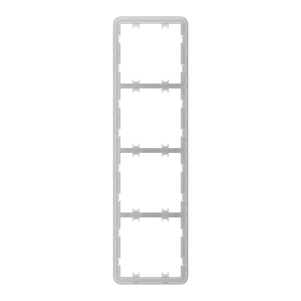 Рамка Ajax Frame (4 seats) vertical для чотирьох розеток або вимикачів
