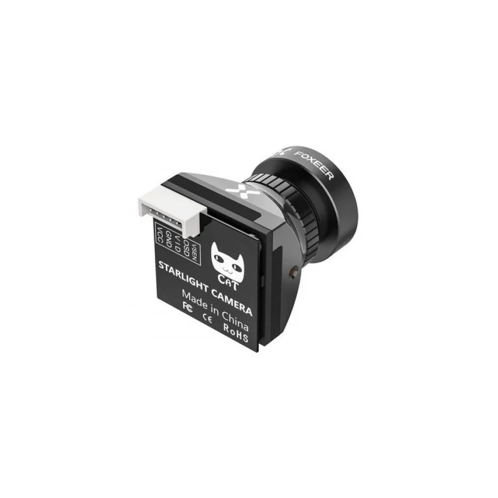 Камера для FPV дрона Foxeer Micro Night Cat 3 1200TVL 1/3" CMOS 0.00001lux — изображение 3