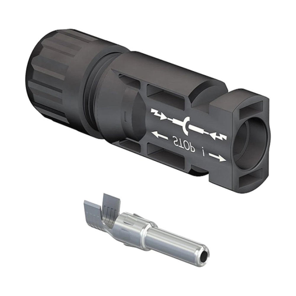 MC-4 конектор Staubli MC-socket PV-KBT4/6I-UR 5-6 мм (мама) — изображение 2