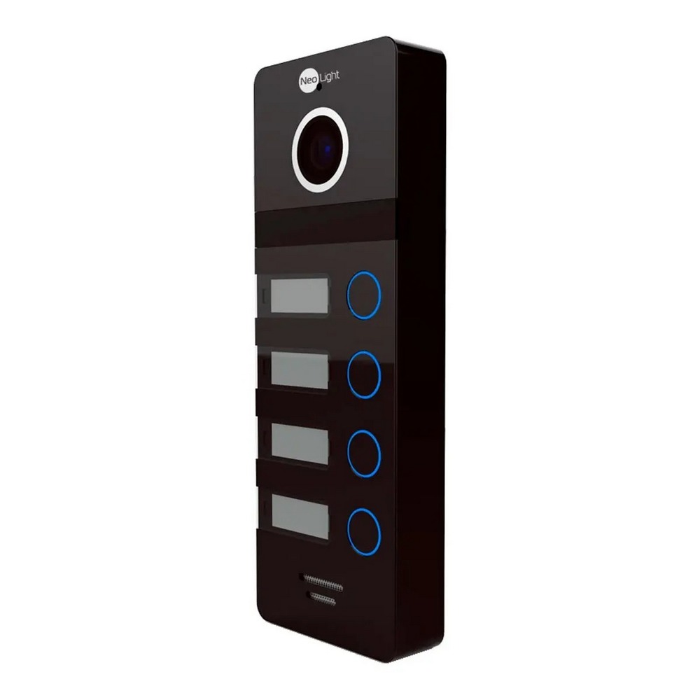 Відеопанель 2 Мп NeoLight MEGA/4 FHD black на 4 абоненти — изображение 2