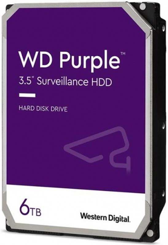 Жорсткий накопичувач SATA 6TB 6GB/S PURPLE WD62PURZ WDC