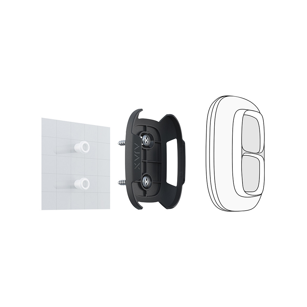 Тримач тривожних кнопок Ajax Holder black для Button/DoubleButton — изображение 4