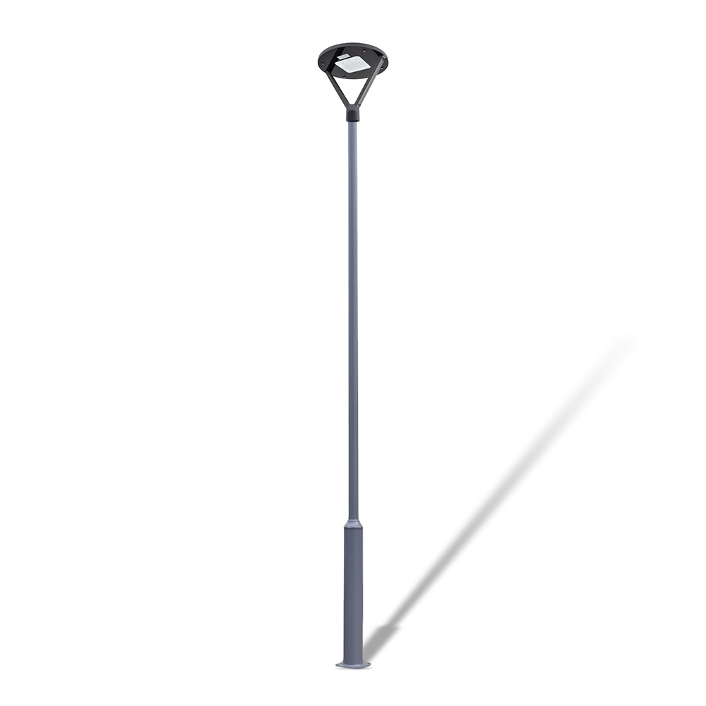 Комплект світильник світлодіодний парковий Lightwell LW-GL-50FT + стовп парковий сірий 4м — изображение 2