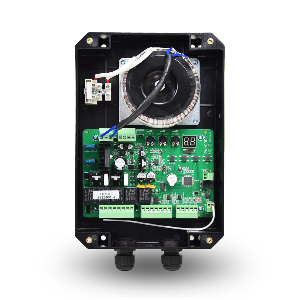 Комплект автоматики для розпашних воріт GATEXPERT SW300DC + Лампа сигнальна GATEXPERT YS433 + Фотоелементи GATEXPERT IR15 — изображение 3