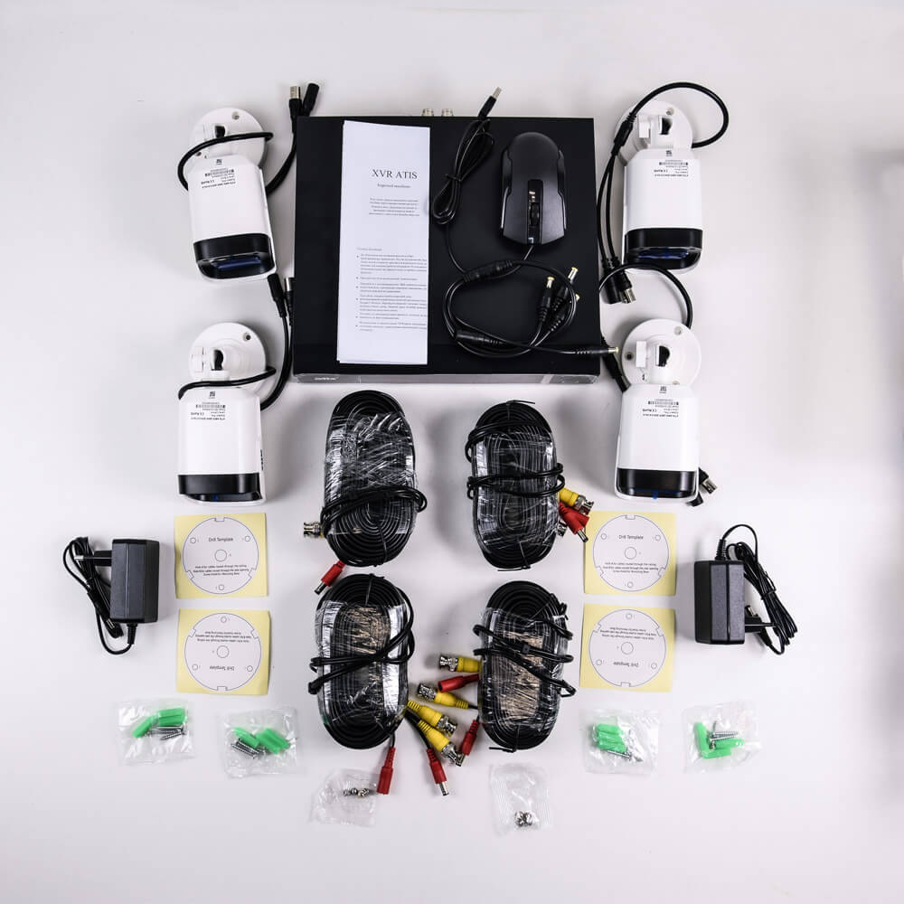 Комплект відеоспостереження ATIS kit 4 ext — изображение 6