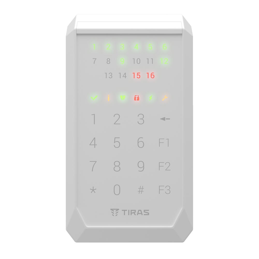 Клавіатура K-PAD16+ (white)