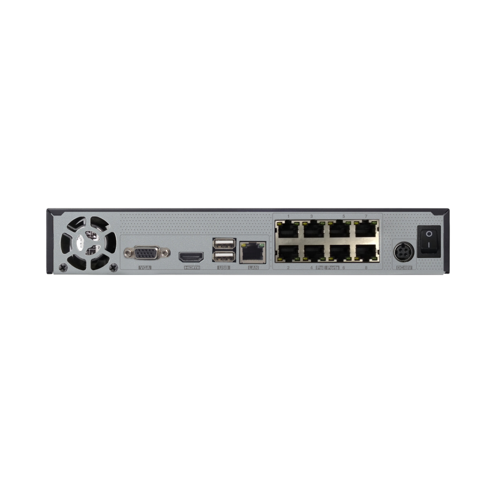 IP-відеореєстратор 8-канальний Provision-ISR NVR5-8200PXN(MM) з PoE та відеоаналітикою для систем відеоспостереження — изображение 3