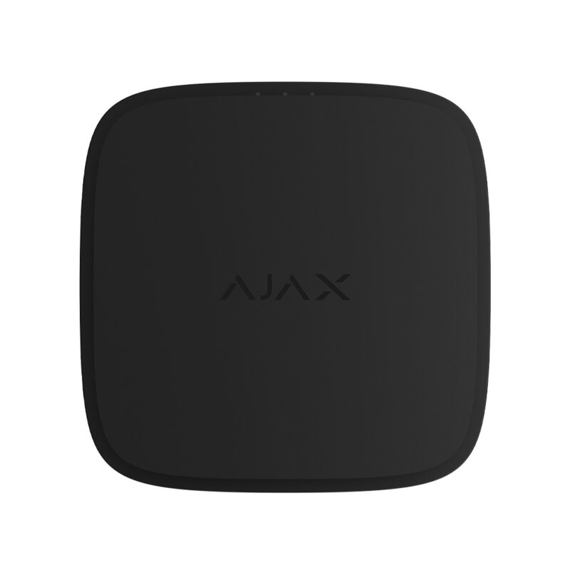 Бездротовий адресний пожежний сповіщувач Ajax EN54 FireProtect (Smoke) Jeweller black точковий димовий