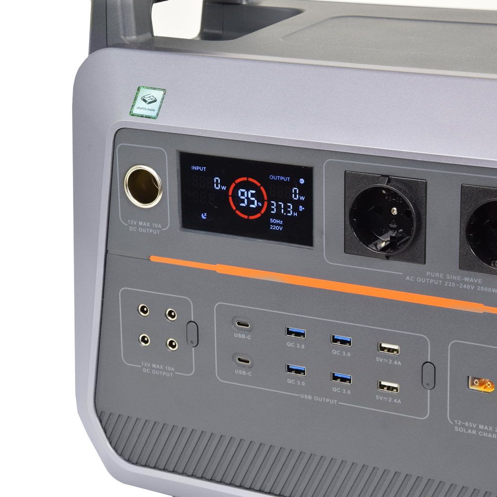 Зарядна станція CTECHI ST2000 потужністю 2000W/1536Wh — изображение 3