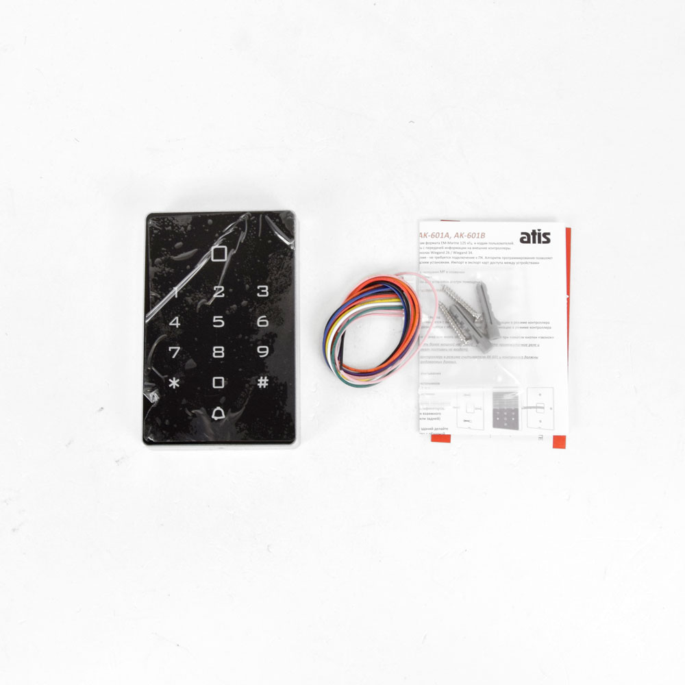 Комплект контролю доступу з кодовою клавіатурою ATIS AK-602B, блоком живлення Full Energy BGM-123Pro 12 В / 3 А, електромеханічним замком ATIS Lock SS — изображение 4