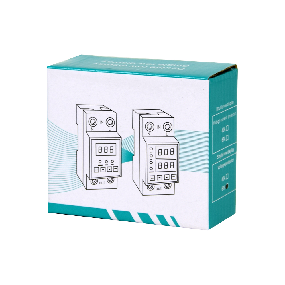 Автоматичний вимикач Lightwell ZS3 V protector 1P+N/63A реле напруги — изображение 4