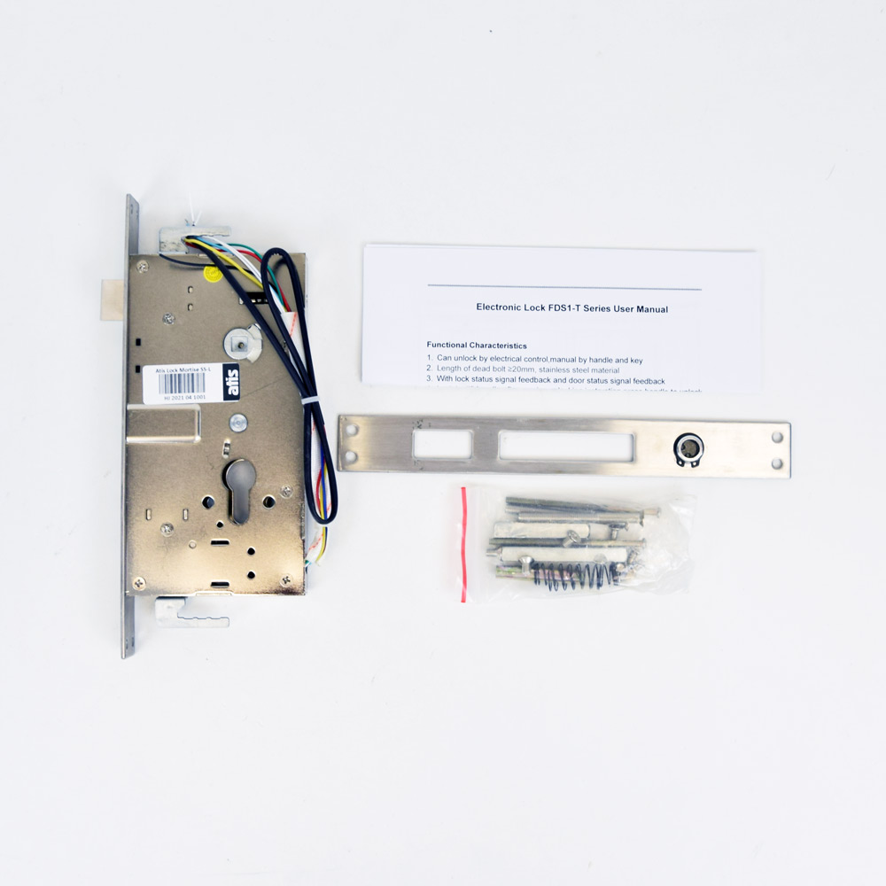 Ригельний замок ATIS Lock Mortise SS-R врізний для системи контролю доступу — изображение 3