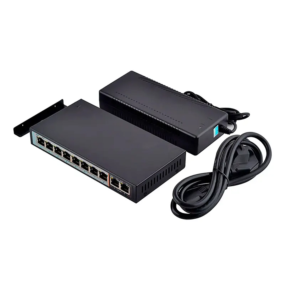 PoE-комутатор FoxGate S6008-E2-AI POE Watchdog 8-портовий некерований — изображение 4